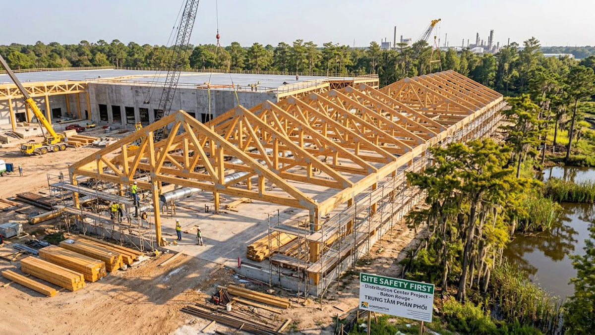 Commercial logistics facility project